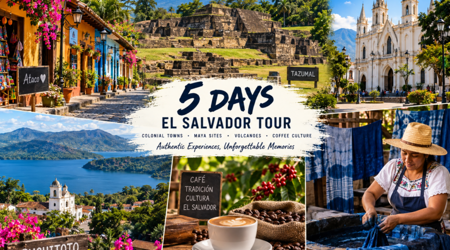 5 Days El Salvador Tour