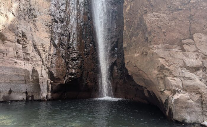 Tamanique waterfalls hike – waterfall and natural pool near El Tunco