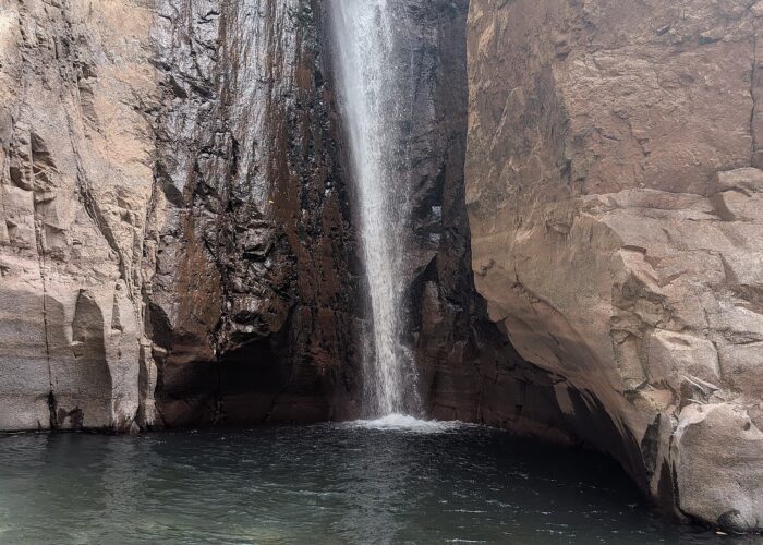 Tamanique waterfalls hike – waterfall and natural pool near El Tunco